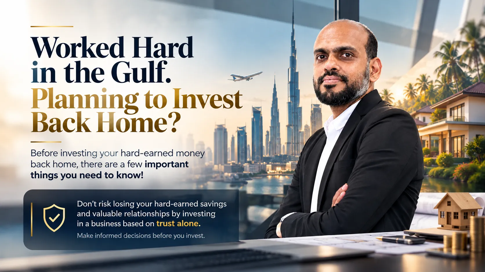 Worked hard in the Gulf. Planning to invest back home? – CMA CS Shabeerali